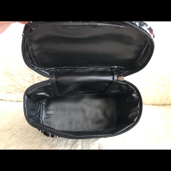 🌺2/$25 Lancôme Tweed Small Vanity/Cosmetic Case - Picture 7 of 11